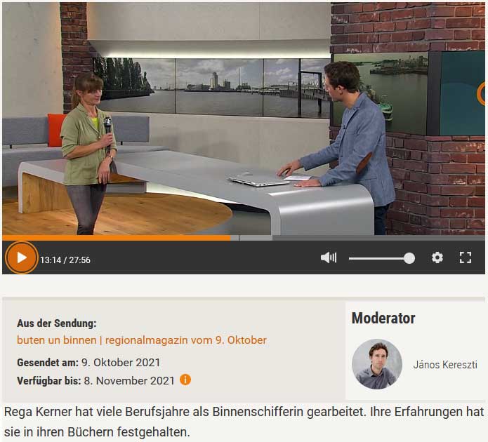 Regionalfernsehen Interview Screenshot